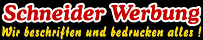 Logo Schneider Werbetechnik